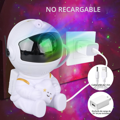 Proyector astronauta boreal