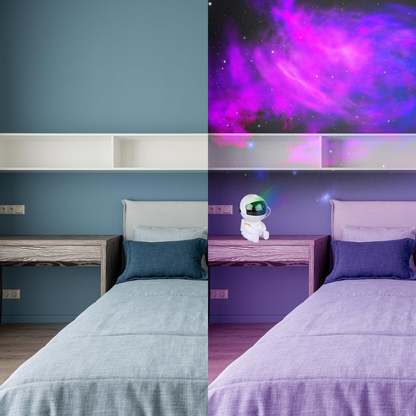 Proyector astronauta boreal